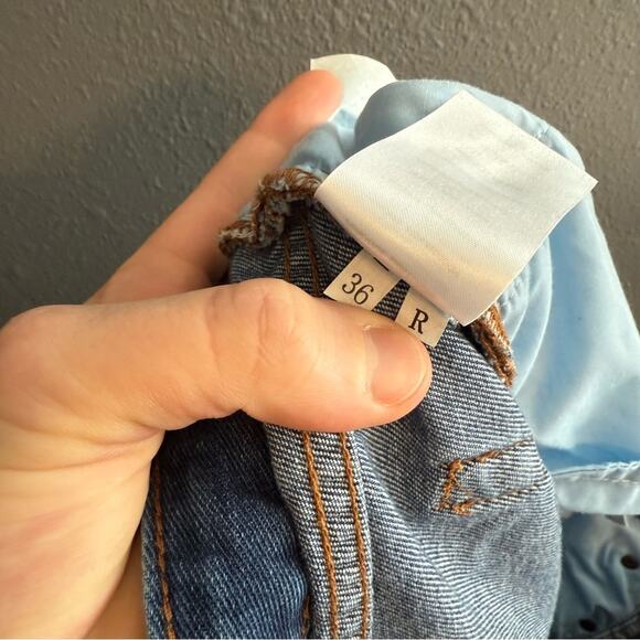 One Teaspoon Mr Classic Rigid Classic Straight Jean Size 36/27 - Picture 8 of 8